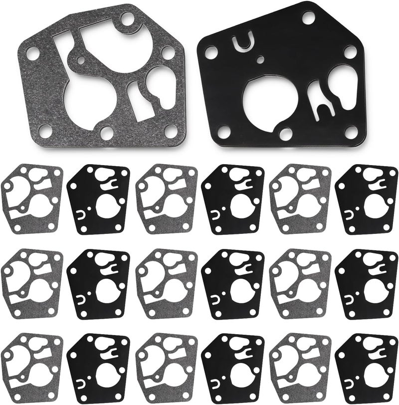 Seentech 795083 Carburetor Carb Diaphragm Gasket Kits for BS Engine Lawn Mower Replace 495770 (10Packs) - Image 1